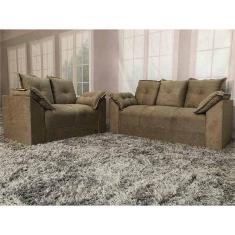 Sofá 2 e 3 Lugares Bege 607 Paris