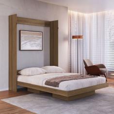 Cama Casal Vancouver Articulável Marrom - Art In Móveis