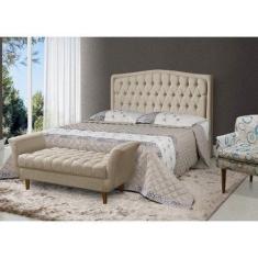 Cabeceira King 195cm Madeira Maciça Costa Rica - Atraente Móveis