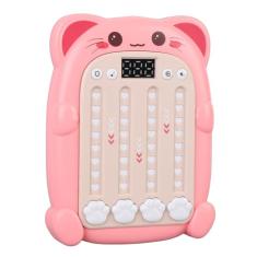 Máquina de Jogo de Ritmo, Máquina de Jogo de Ritmo para Crianças Tela de Pontuação Eletrônica Máquina de Jogo de Quebra-cabeça Portátil Ajustável de 3 Velocidades Jogo de Impulso