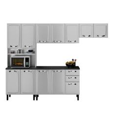 Cozinha Completa Itatiaia Aço 4 Peças 12 Portas com Nicho para Forno N