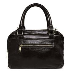 Bolsa Feminina de Couro Larissa - Marrom Café-Unissex