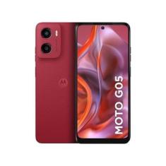 Smartphone Motorola Moto g05 256GB 4GB RAM 6,7" Câm. 50MP + Selfie 8MP-Unissex