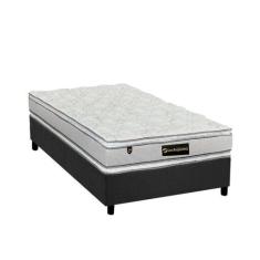 Cama Box Solteiro: Colchão Molas Luckspuma MasterPocket Ensacadas Luck