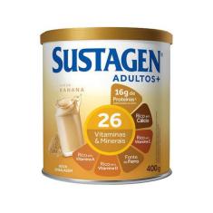 Complemento Alimentar Sustagen Adultos+ Banana - Lata 400G