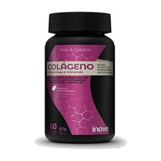 Colágeno + Vitaminas E Minerais - 60 Cáps, Inove Nutrition