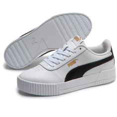Tênis Puma Carina L BDP Puma White/Puma Black/Puma Black