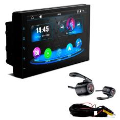 Central Multimídia 7 polegadas Universal Mp5 CarPlay Android Auto Espe