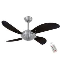 Ventilador Air Off Tabaco 127V e Controle Remoto - Mais de Casa