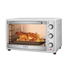 Forno Elétrico Mondial Line Grand Family II FR-52-W com 52 Litros – Branco/Inox