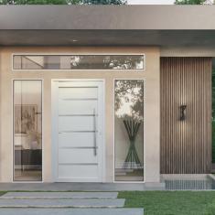 Porta de pvc Pivotante 216x100cm Premium Tecplus100 Brimak