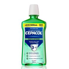 Enxaguante Bucal Cepacol 3em1 Menta Intense 500ml