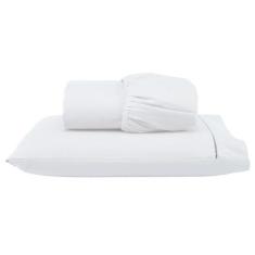 Jogo de Lençol 400 Fios Solteiro 2 Peças em Ponto Palito - Charme do L