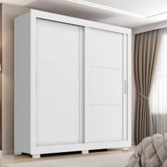 Guarda Roupa Casal 2 Portas de Correr 4 Gavetas Titanium Zanzini