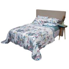 Jogo Cobre Leito Com Fronha Casal Dupla Face Lepper 3 Peças