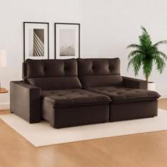 Sofá Retrátil e Reclinável 2 Lugares 200cm Beny - Kasacomigo Estofados