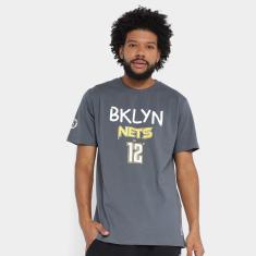Camiseta NBA Brooklyn Nets Masculina-Masculino