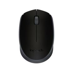 Mouse sem fio logitech m170 preto usb, Preto