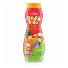Grupy Kids 2Em1 Adeus Frizz Vegano Shampoo 500ml