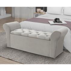 Recamier Miami em Madeira Eucalipto Off White