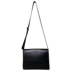 Bolsa Com Tampa Feminina Média Couro Legitimo Pasta Transversal - Art 