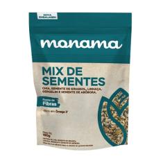 Mix de Sementes Orgânico Sem Glúten, Monama, 190g, Pacote de 1