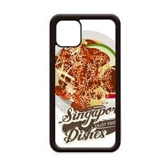 Capa tradicional Singapura Rojak para iPhone 11 Pro Max para Apple Mobile Case Shell