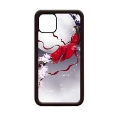 Capa em aquarela com lua vermelha estilo chinês para iPhone 11 Pro Max para Apple Mobile Case Shell