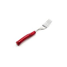 Garfo de Mesa Sonia Pierry Bambu Vermelho 21 cm - Cada