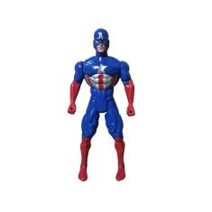 Boneco Gigante Articulado Capitão América +/- 42 Cm Cabeça,