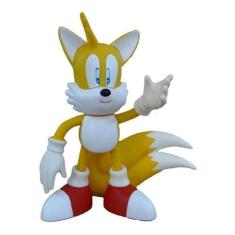 Boneco Tails Grande Sonic Collection Articulado Aprox. 25 Cm