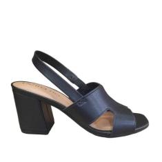 Sandália Feminina Beira Rio Salto Blocado, 38