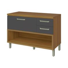 Balcão Nesher Princesa 1 Porta 2 Gavetas – 120cm