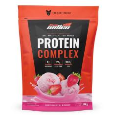 Protein Complex - 1800g Refil Iogurte de Morango - New Millen