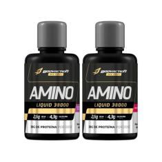 Kit 2X Amino Liquid 38000 480ml Aminoácido Líquido Bodyaction - Body A