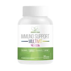 IMMUNO SUPPORT MULTIVIT WOMAN (30 cápsulas) - GREEN LEAN-Unissex