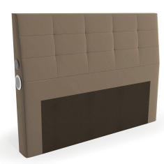 Cabeceira com Som Estrutura De Madeira e Estofado 160X120cm CAB007 Kappesberg