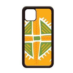 Capa de celular Yellow Triangle Totems Ancient Civilization para iPhone 12 Pro Max para Apple Mini Mobile Case Shell