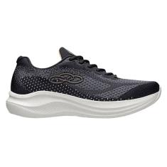 Tenis Olympikus Soma Masculino Preto Chumbo