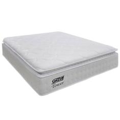 Colchão Casal King Molas Ensacadas Gazin Com Pillow Tower New 193x203x