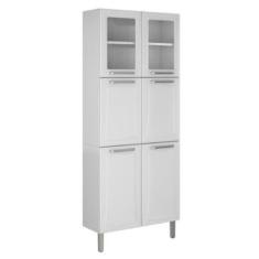 Paneleiro Duplo Itatiaia 6 Portas Tarsila IPLDV-70, Branco