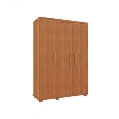 Guarda Roupa Solteiro Belize 3 Portas Pés Madeira Camas Fênix