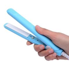 Mini Chapinha Prancha Portátil Cabelo 17Cm Bivolt 110V220V