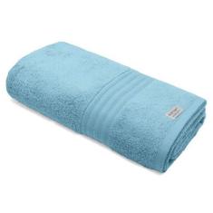 Toalha Banhão Bouton/Buettner Algodão Egípcio 81cmx150cm Platine Azul 