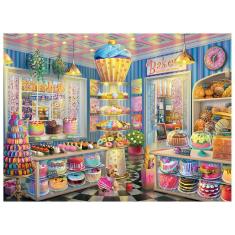 Quebra-Cabeça Doceria Colorida 500 Peças - Grow
