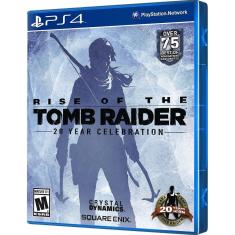 Jogo Rise Of Tomb Raider 20 Year Celebration Ps4