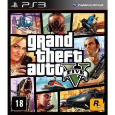 Jogo Grand Theft Auto V PlayStation 3 Rockstar em Promoção é no Bondfaro