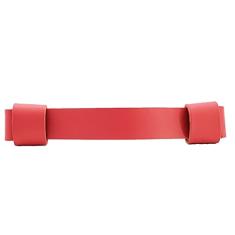 Puxador Fuori 7j - Couro Legítimo - Cor Vermelho