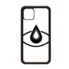 Capa preta com estampa de vetor para iPhone 11 Pro Max para Apple Mobile Case Shell