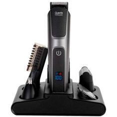 Kit Barbeador Eletrico Quanta QTAPK20 (12 Em 1) Recarregavel